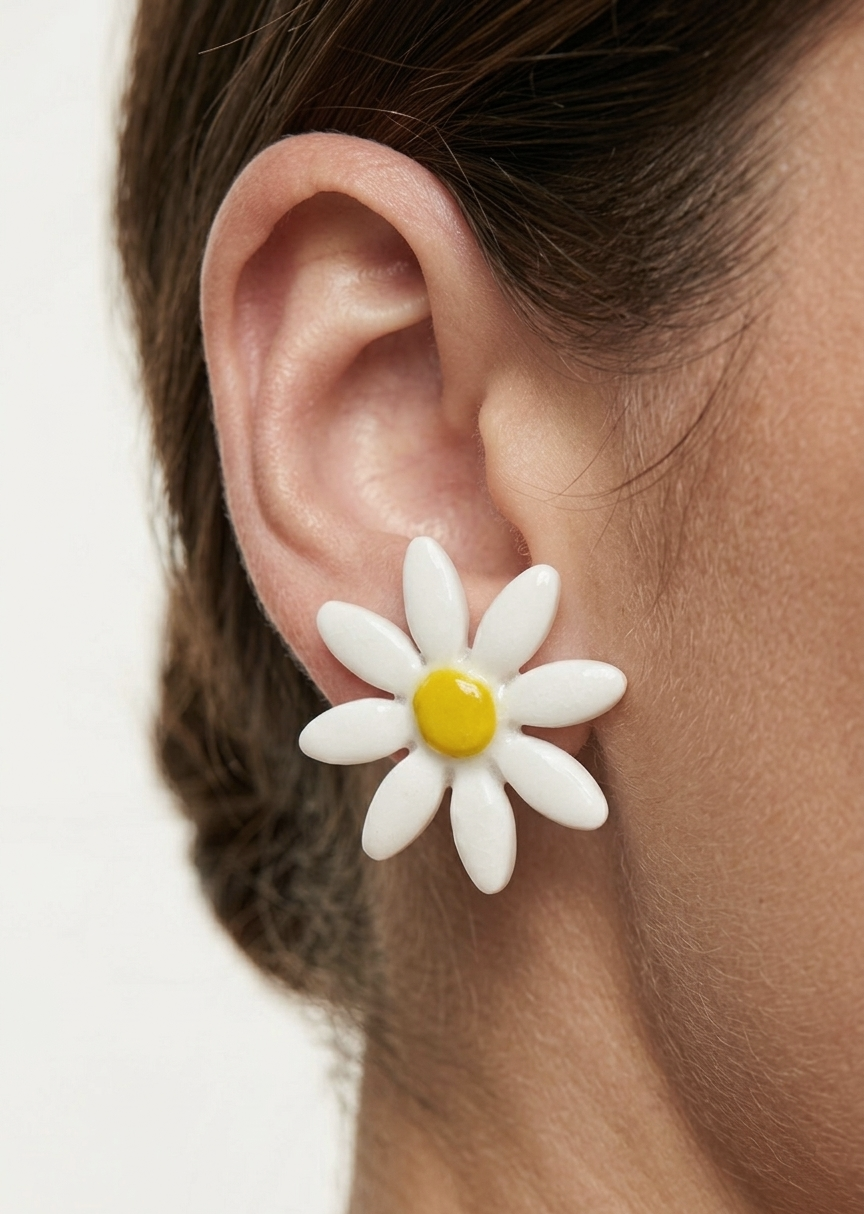 Pendientes Margarita grande