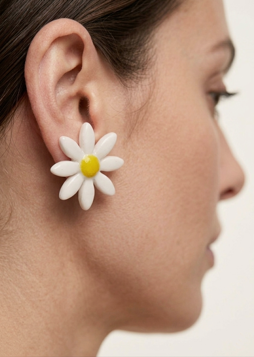 Pendientes Margarita grande