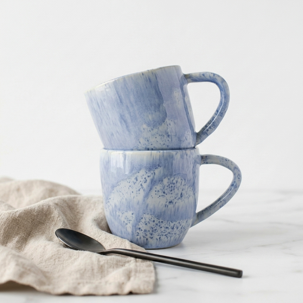 Taza azul