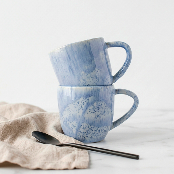 Taza azul