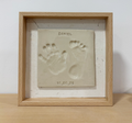 Placa de huellas bebé