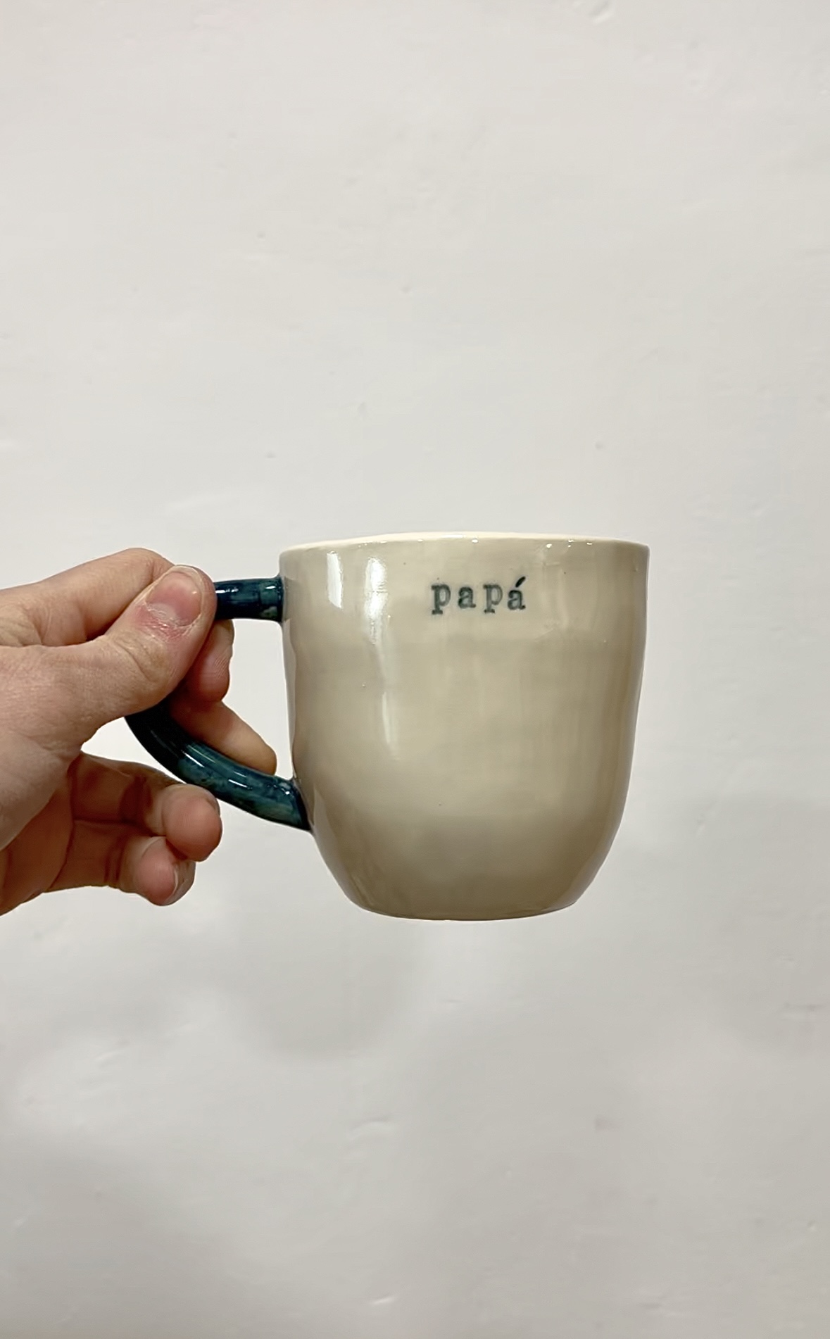 Taza personalizada letras y asa - Imagen 2