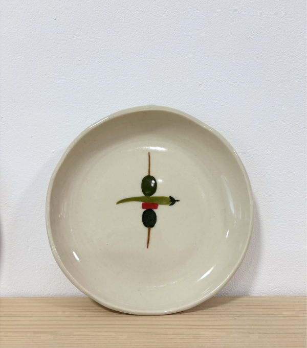 Plato gilda de pimiento