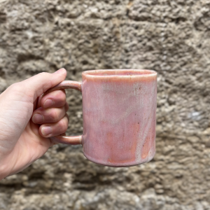 Taza rosa picas